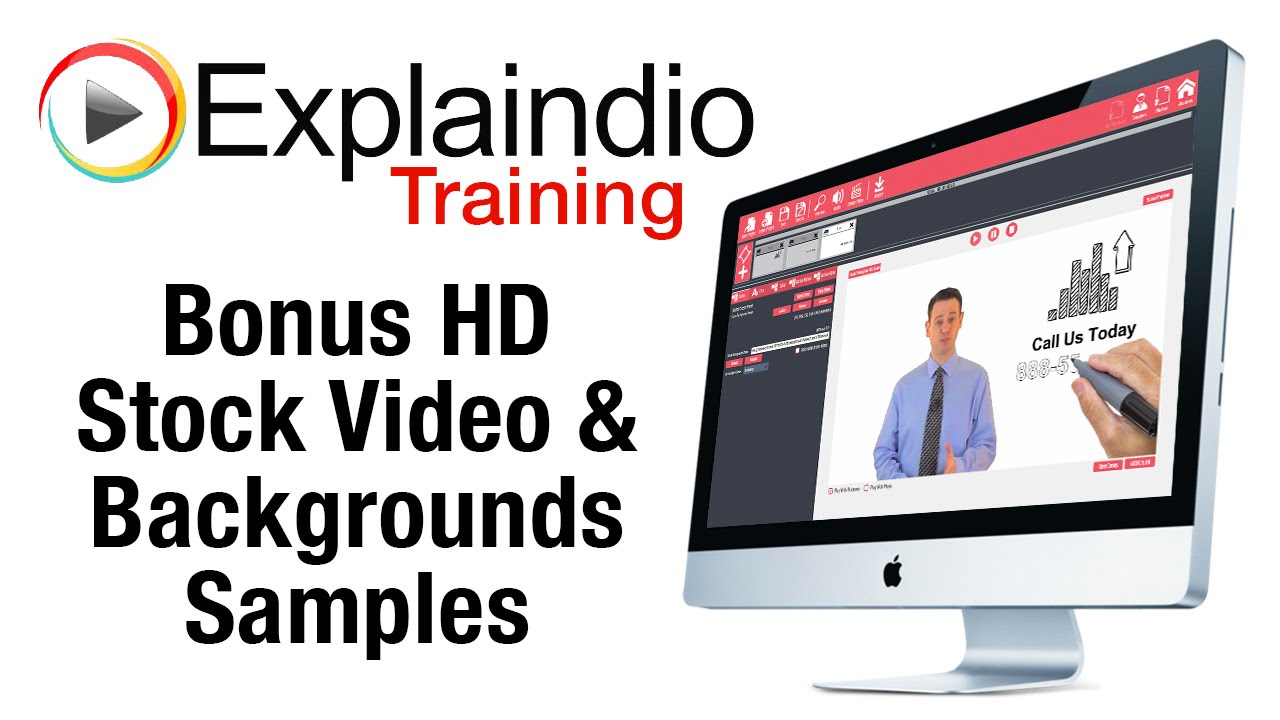 Explaindio Bonus HD Stock Video & Motion Background Samples - YouTube