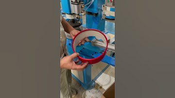 Paper tube curling machine for big tubes edge crimper