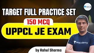 Target Full Practice Set | 150 MCQs | For UPPCL JE EXAM | Rahul Sharma