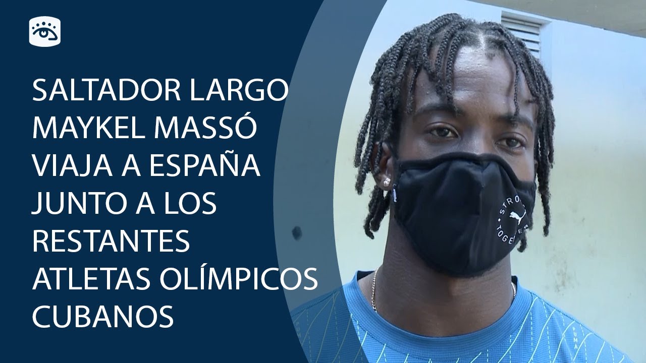 Cuba - Saltador largo Maykel Massó viaja a España junto a los restantes atletas olímpicos cubanos