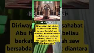 Diantara Tanda Bagusnya Keislaman Seseorang islam motivasi dakwah