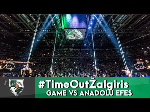 #TimeOutŽalgiris Se04 Ep12 (Game vs. Anadolu Efes)