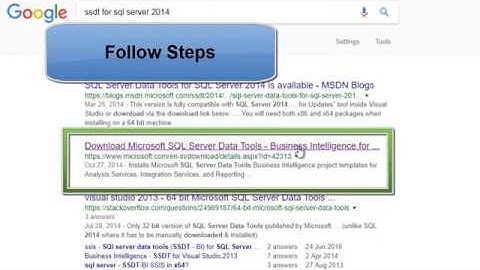 SSIS Full Tutorial  Part 1