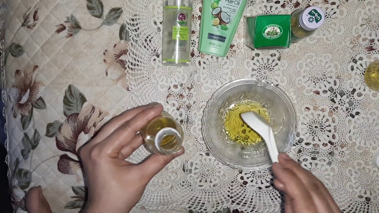 How to make Hair growth oil at home... YouTube