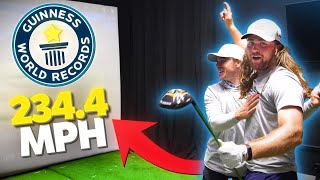 #1 Long Driver Breaks The World Record Ball Speed | Good Good