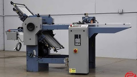 Stahl B20 Pile Feed Paper Folder