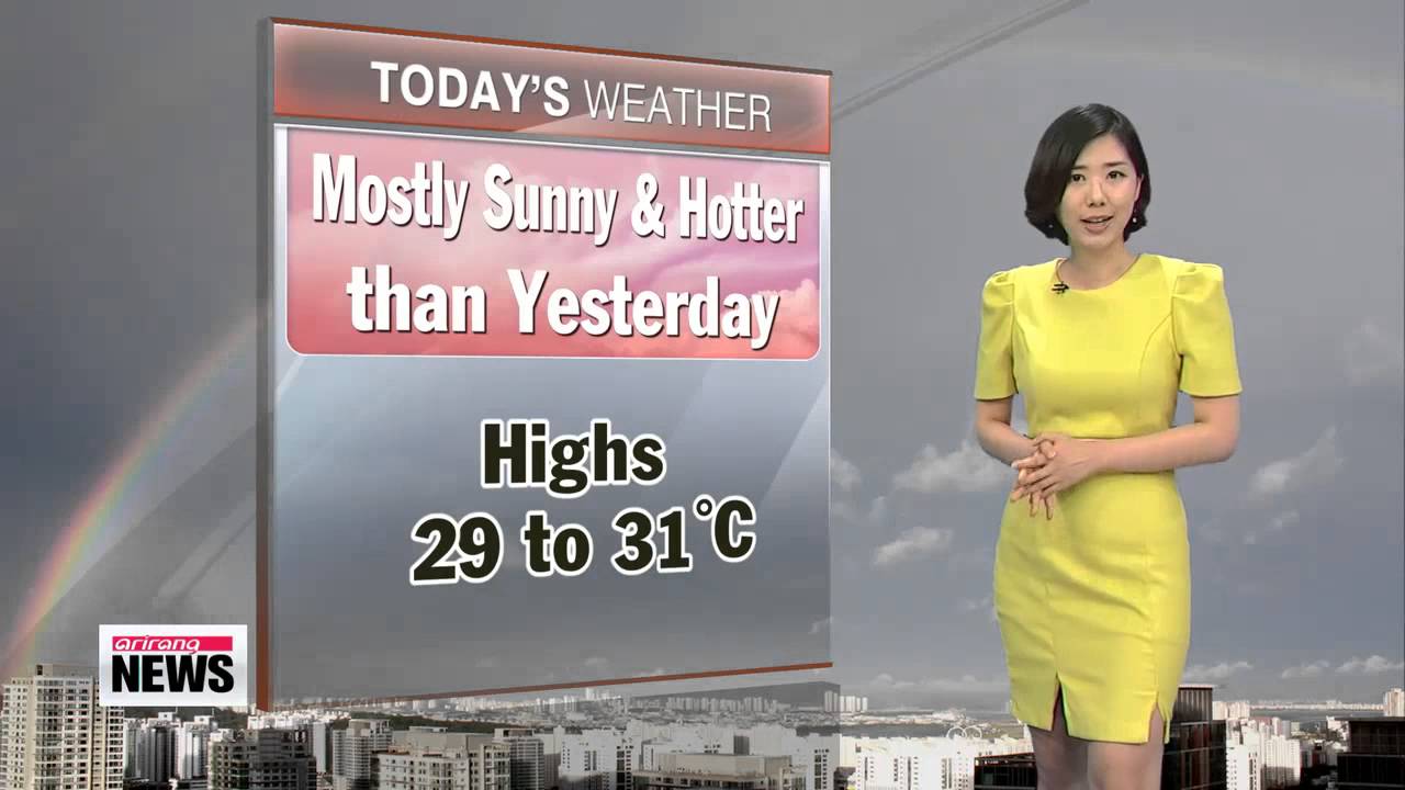 Outbreaks of rain in the inland areas, hot and sunny weather ahead ...