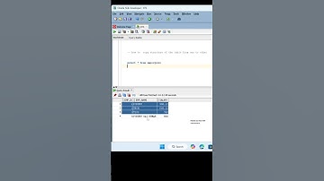 Day 2 | SQL Trick💡 Copy Table Structure Without data |  SQL Interview Question #oracle #SQLShorts