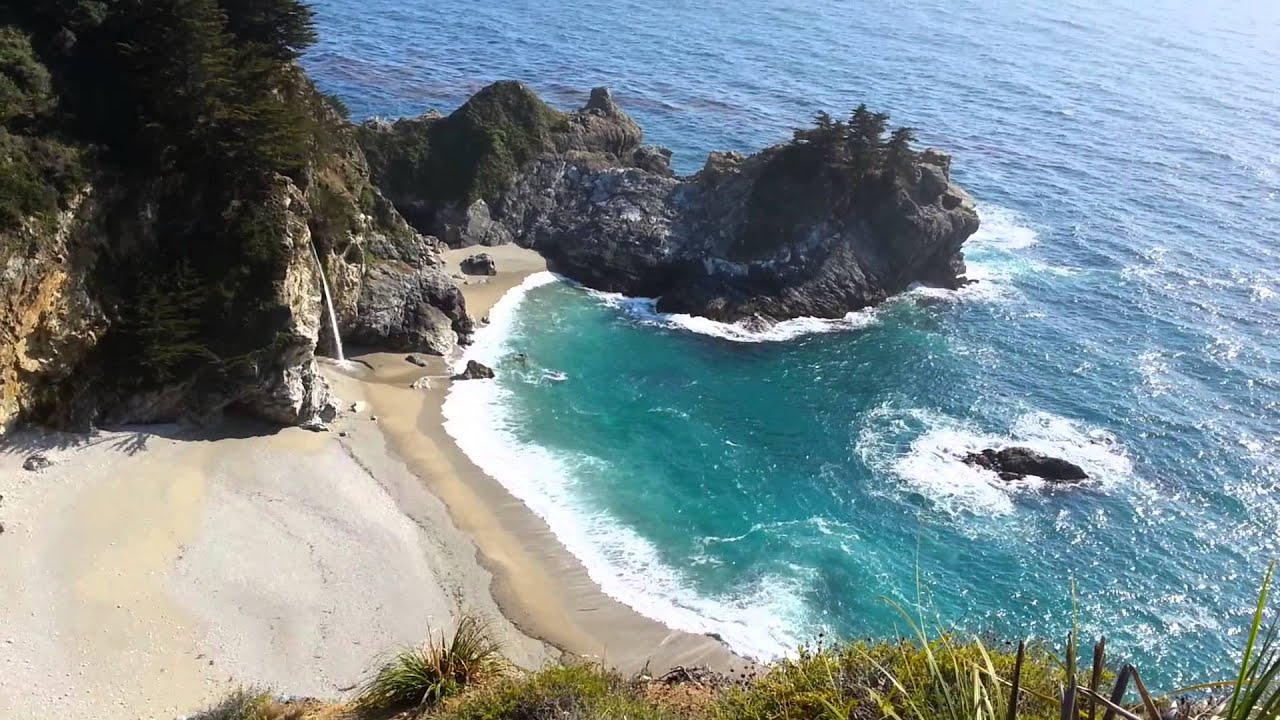 Julia Pfeiffer Waterfall Beach Sur Ca You Julia Pfeiffer Waterfall Beach Sur Ca