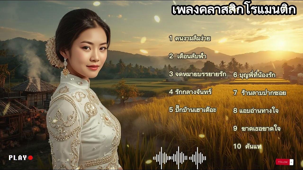 เพลงรวมฮิตเพลงเก่าแนวคลาสสิกที่ดีที่สุดในทศวรรษ 70-80 || Cover Acoustic || Cover Thailand || Lyric