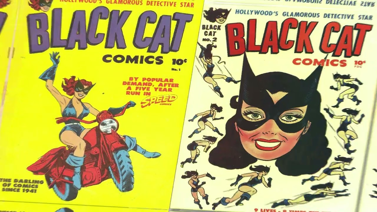 Lost Heroes of the Golden age 142: Black cat (Harvey)