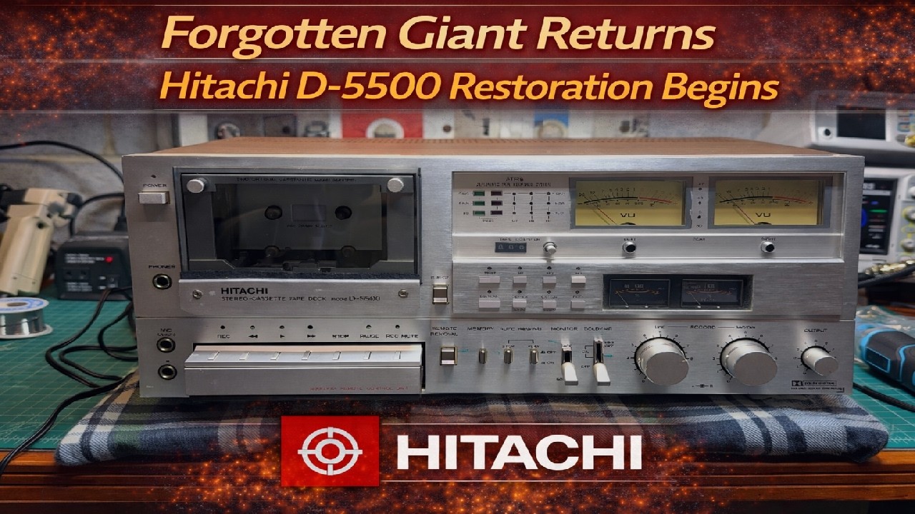 Возвращение забытого гиганта | Началось восстановление Hitachi D-5500