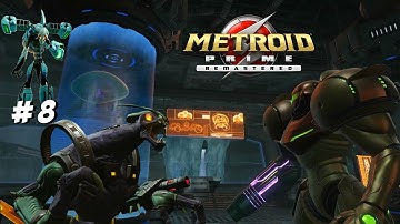 Metroid Prime Remastered Full 100% Walkthrough Part 8 Space Pirate Research Lab & Metroids!
