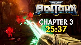 Warhammer 40k: Boltgun - Chapter 3 Speedrun in 25:37 (Any% Glitchless)