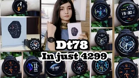 Dt78 Smartwatch | Quick Review | How To Use | Full Description | How To Connect | Theme Change