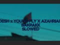 🎵🧳 DESH x YOUNG FLY x AZAHRIAH - BAKPAKK (SLOWED) 🎵🧳