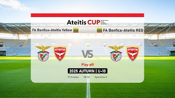 FA Benfica-Ateitis Yellow — FA Benfica-Ateitis RED / Ateitis CUP 2025 AUTUMN | U-10 Play off
