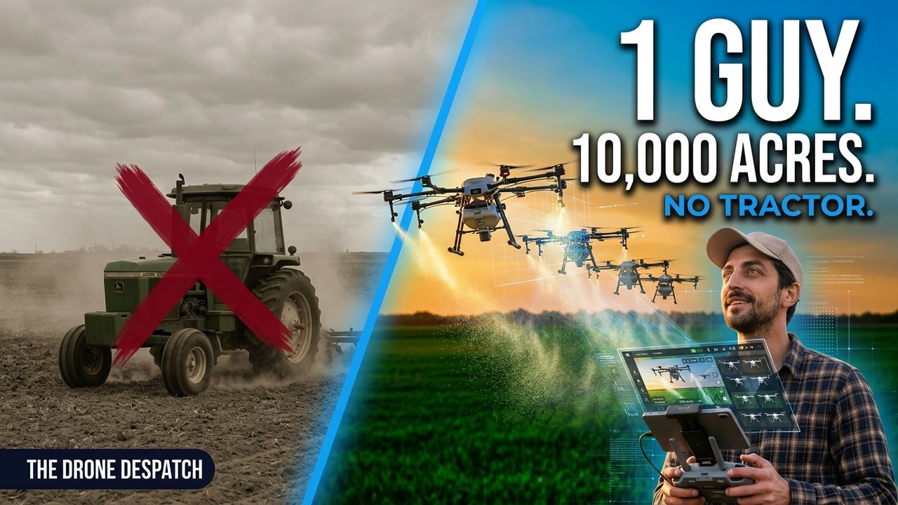 Drone Swarms Are Reshaping Farming—And It's Happening Now - YouTube