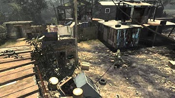 Amazing Across map throwing knife mw3