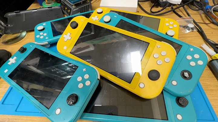 Trying to Fix 25 Faulty Nintendo Switch Lite Consoles Part 2