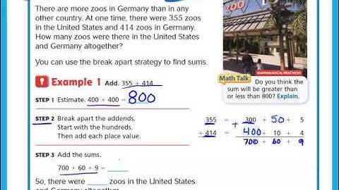 Lesson 1.6: Use the Break Apart Strategy to Add