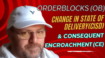 ICT SCOOP:ICT Talking about Orderblock,Consequent encroachment,Change of the state of delivery(CISD)