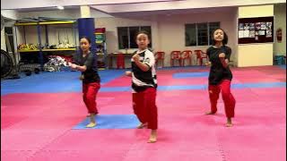 Taeguek 8 by Nuha, Ava and Adelia, 27 Mar 2025