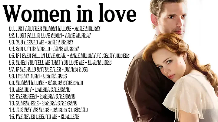 Best Of Anne Murray, Barbra Streisand, Diana Ross, Dionne Warwick 💖 Female Love Songs 80s 90s