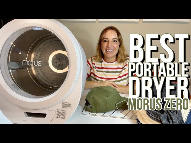 Morus Portable Dryer, Compact Laundry Dryer for Apartments, 110V