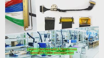 Lắp ráp cáp tùy chỉnh Micro Coxial LVDS Cáp I-Pex 20525-012E-01-S IPEX IPEX 20858-060T-01 Nhà sản xu