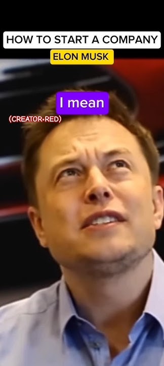 [ELON MUSK] TIPS for STARTING A NEW COMPANY! ️🔐2025 #trending #elonmusk