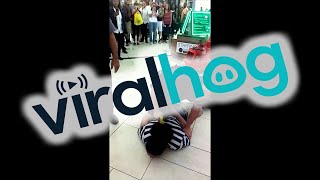 Police Detain Civilian in Willowbrook Mall || ViralHog