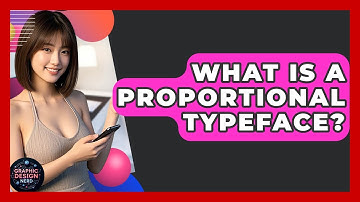 What Is A Proportional Typeface? - Graphic Design Nerd