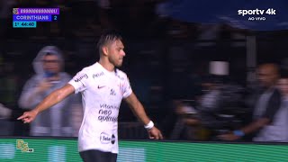 2º Gol de Romero - Vasco 2 x 4 Corinthians | Brasileirão 2023 | SporTV 4K