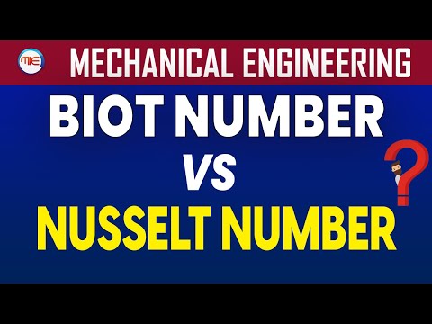 Video: Biot numarası ile Nusselt numarası arasındaki fark nedir?