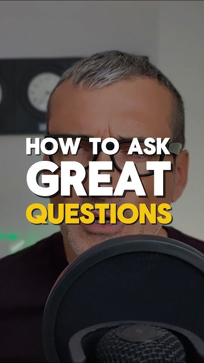 How to ask great questions. Speak English confidently and fluently