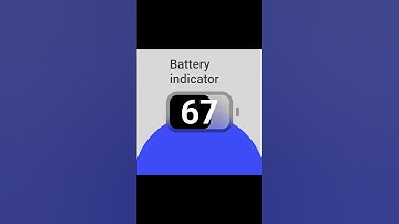 Battery indicator design