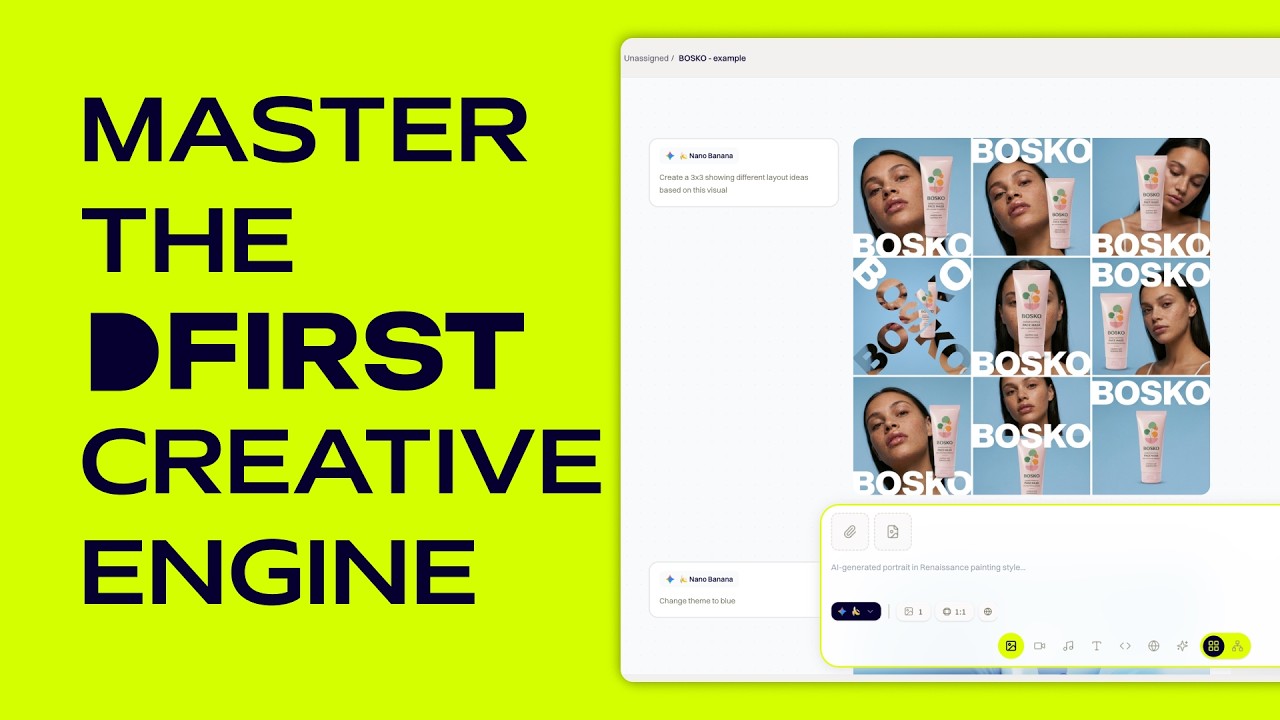 Master the DFIRST Creative Engine: Feed Mode, Whiteboard & Multi-Modal AI