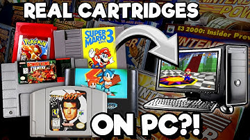 How to Play REAL, Physical Cartridge Games on your PC!