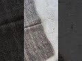 4.2x13.5 Ft Vintage Striped Kilim Runner | Natural Undyed Wool Rug for Hallway or Kitchen . C865