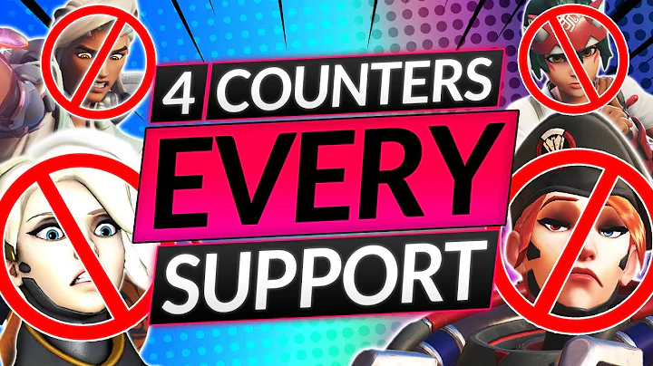 4 COUNTER PICKS for EVERY SUPPORT HERO - (FREE WINS!) Overwatch 2 Guide (Season 4)