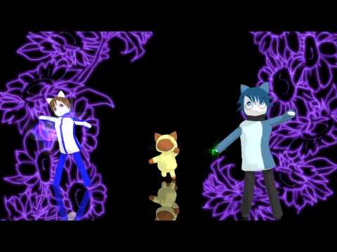 【MMD】うちの3匹で。
