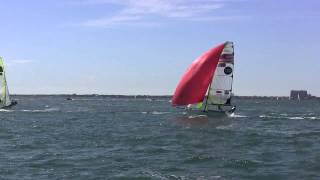 2014 North American's - 49er - Race 4 - Leeward Marks