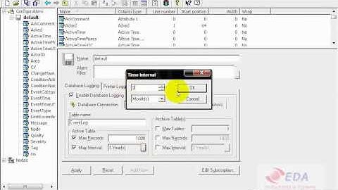 GENESIS32 : บันทึก Alarm ไว้ใน Database แล้วสร้างรายงาน