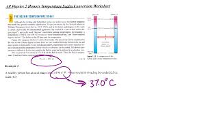 Henstitute   AP Physics 2 Honors Temperature Scales Converting Example 3