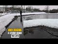 #066-3 - Time Lapse - Unclogging a storm drain on a parking lot after snowfall in Germany thumbnail