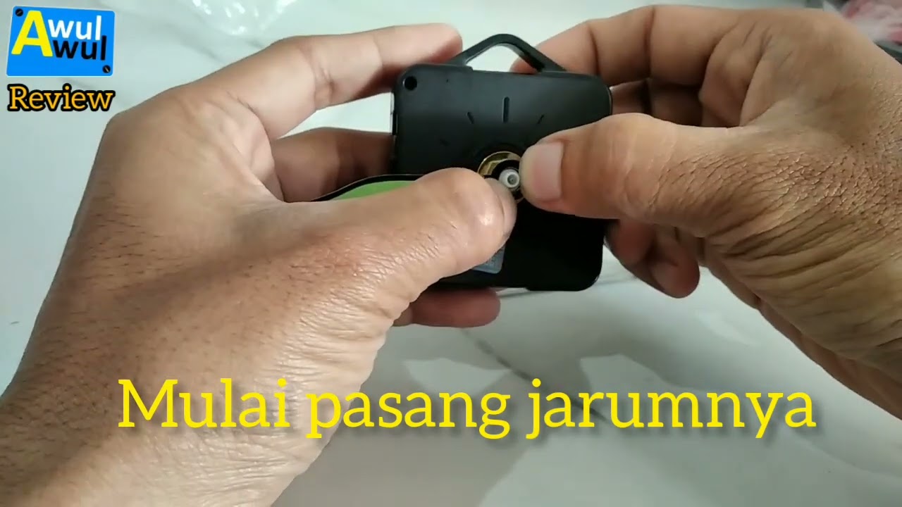 Mesin Jam Dinding Silent Movement