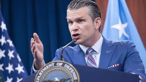 Hegseth berates media, reporters about coverage of U.S. strikes in Iran