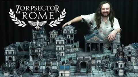 Zorpsector: Rome ~ 3D Printable Sci-fi Wargaming Scenery
