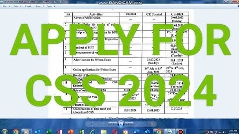 How to Apply for CSS 2024 MPT and Written Exam on FPSC Website Challan Form Download
